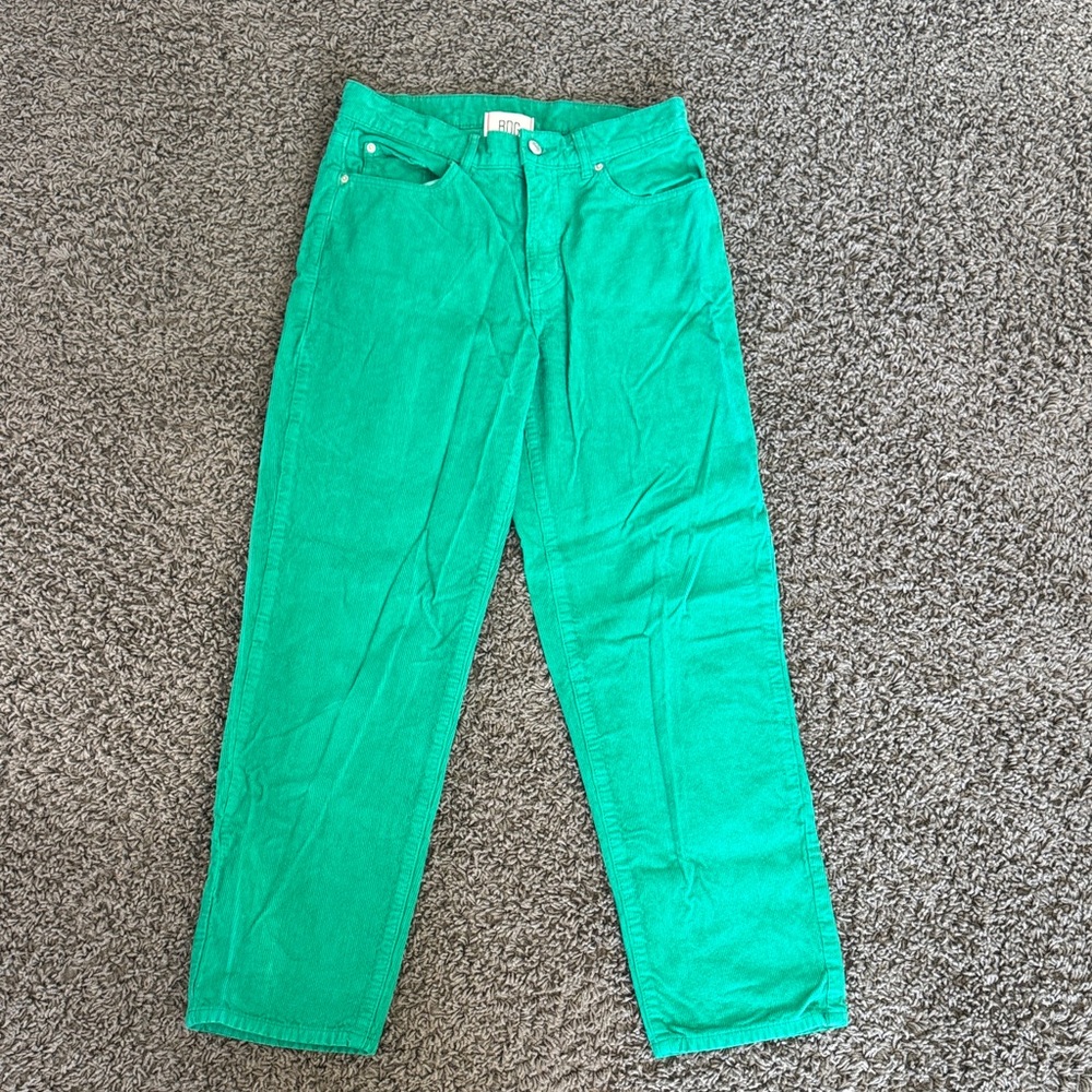 BDG Corduroy Pants Green Size 27